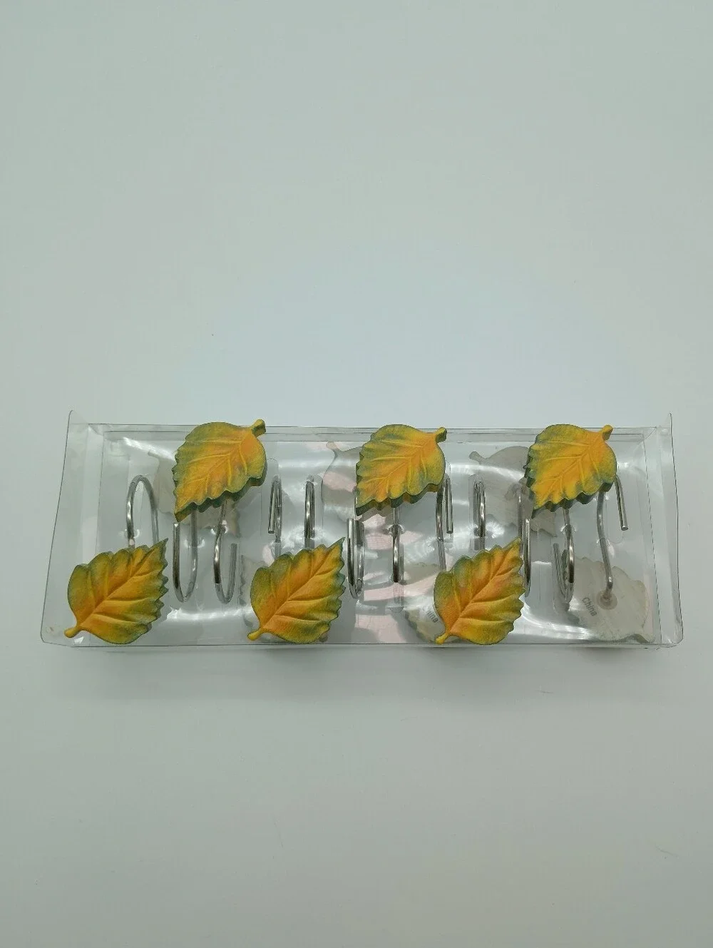 Autumn Leaf Shower Curtain Hooks - Set of 12